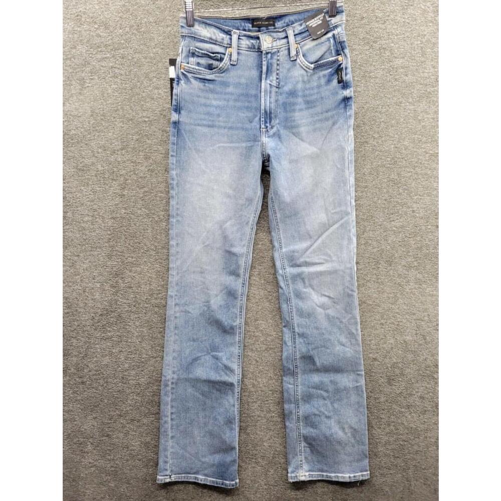Silver Jeans Women's 27 Blue Vintage Bootcut Universal Fit High Rise NWT
